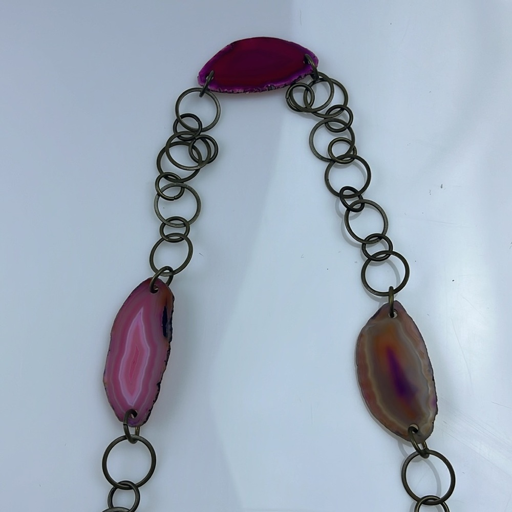 Beautiful Long Statement Piece Necklace N260-69 - image 5